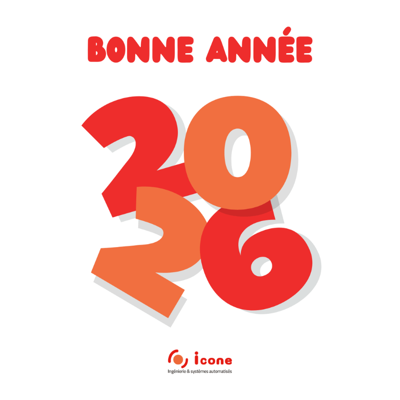 Icone Automation vous adresse ses meilleurs vœux pour 2026 !
